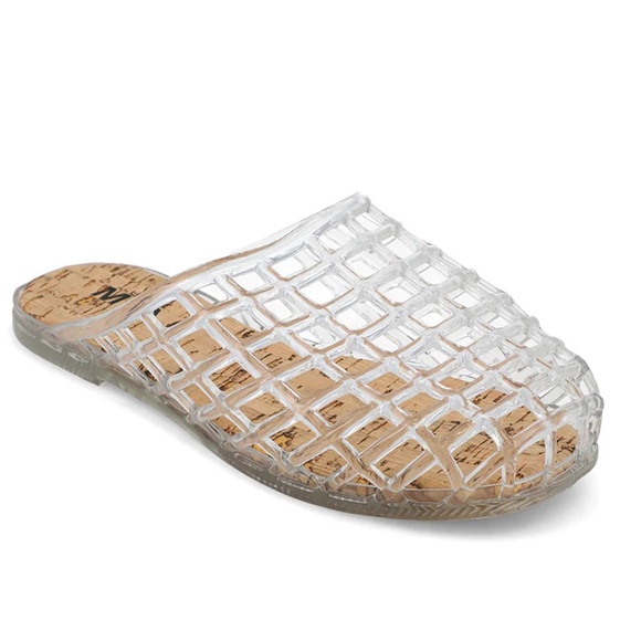 MIA Shoes - MIA Women’s Darby Clear Slip On Jelly’s Size 9